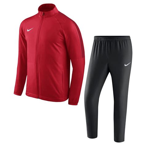 nike trainingsanzug herren rot weiß|trainingsanzüge herren.